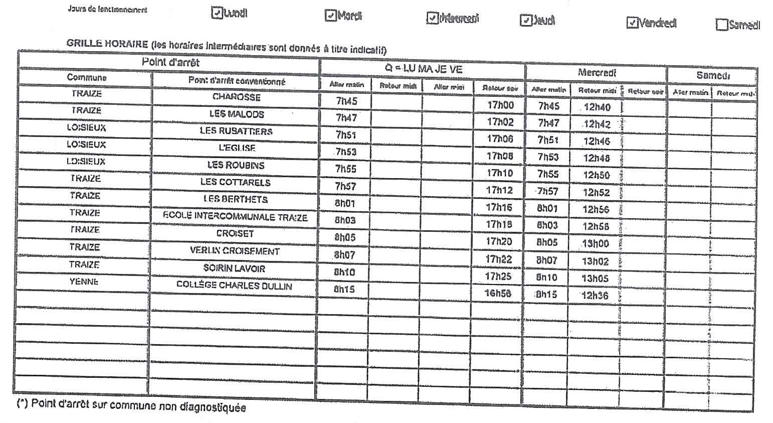 Transport Scolaire Communaute De Communes De Yenne